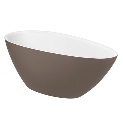 Roca Kauai Stonex 1600 x 750mm Oval Bath