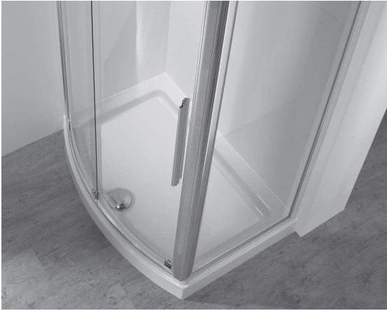 Kudos Concept Bow fronted shower tray