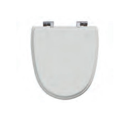 Imperial Soft-close hinges Contemporary toilet seat - Chrome