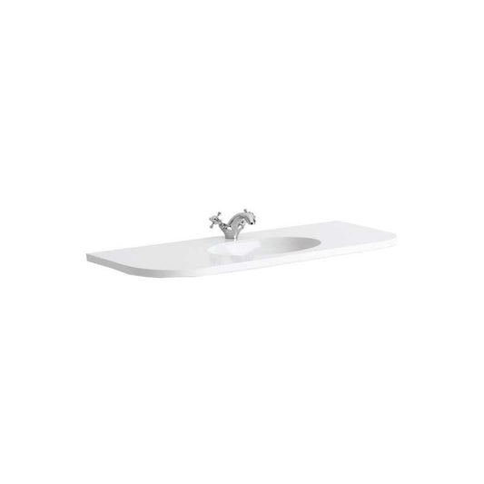 Harrogate 1210 x 465mm Curved Basin Worktop