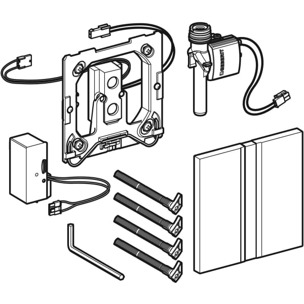 Geberit urinal flushing controls - Type 50