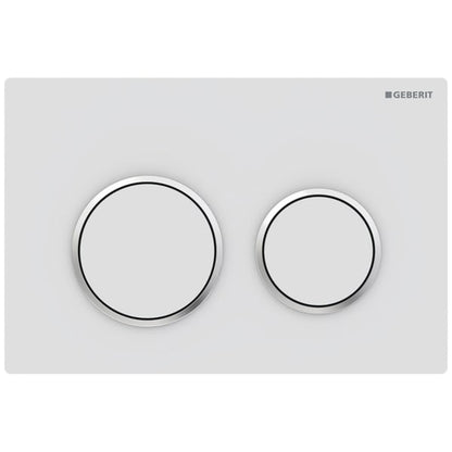 Geberit flush plate Omega20 for dual flush