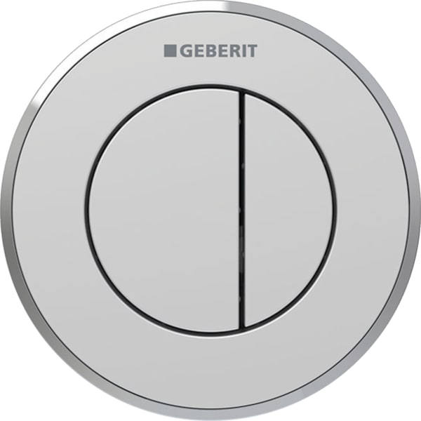 Geberit Type 10 dual flush 8cm concealed cistern for solid and dry wall