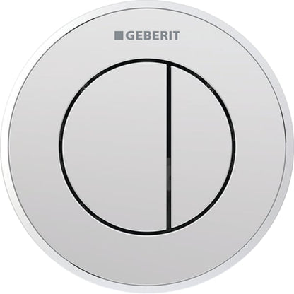 Geberit Type 10 dual flush 12 and 15cm concealed cistern for solid and dry wall