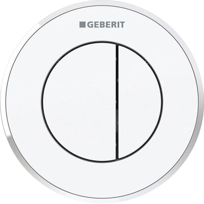 Geberit Type 10 dual flush 12 and 15cm concealed cistern for solid and dry wall