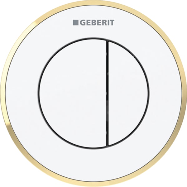 Geberit Type 10 dual flush 12 and 15cm concealed cistern for solid and dry wall