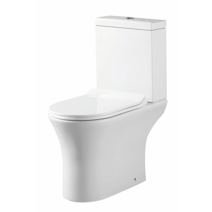 Scudo Deia 390mm x 370mm x 140mm Close Couple Cistern  - White