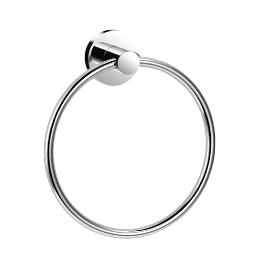 Scudo Delta Wall Mounted Towel Ring - Chrome