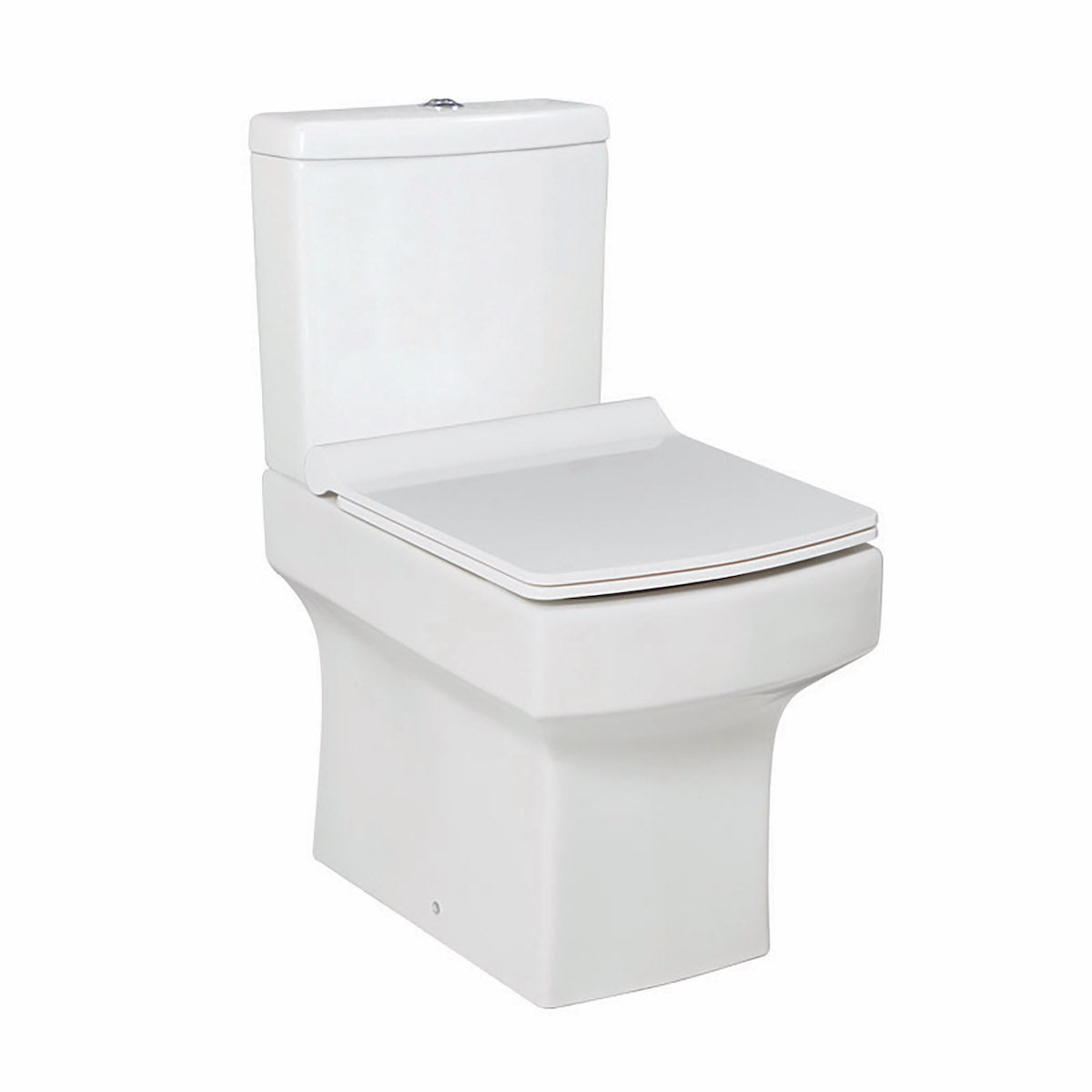 Scudo Denza Closed Coupled Open Back WC - White