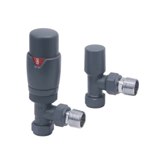 Scudo Designer Thermostatic Radiator Valves - Twin Pack