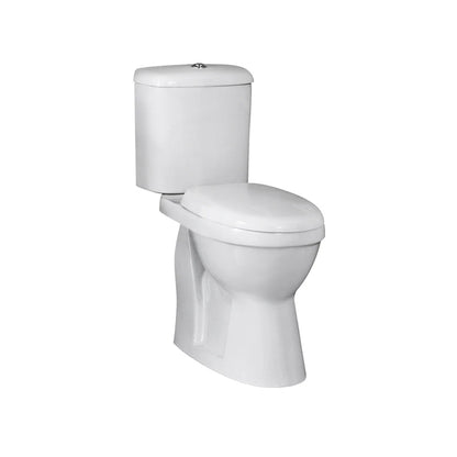 Nuie Single Flush Comfort Height Pan with Cistern and Seat