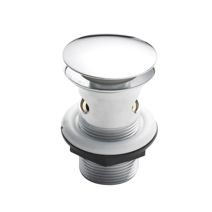 Nuie Easyclean Push Button Plug Basin Waste - Slotted