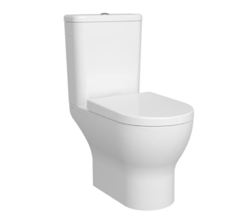 Kartell Eklipse Round Rimless Open Back Toilet