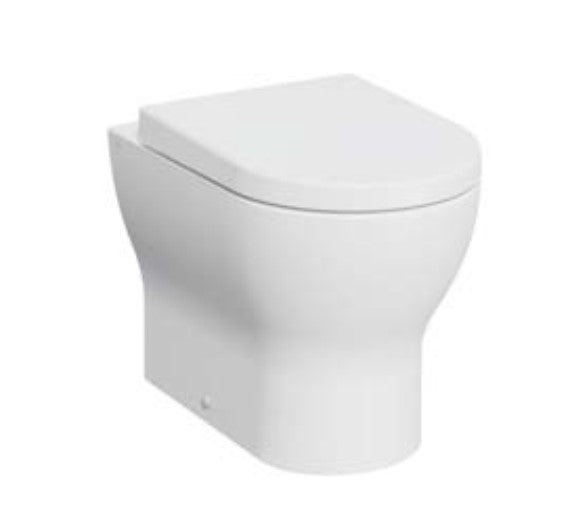 Kartell Eklipse Round Rimless Bact to Wall Toilet