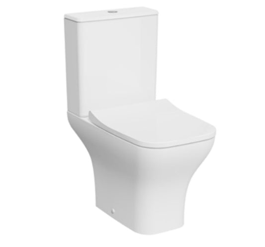 Kartell Eklipse Square Rimless Open Back C/C Toilet