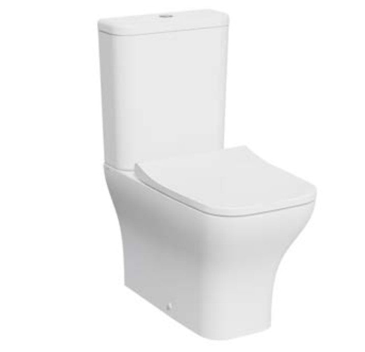 Kartell Eklipse Square Rimless Closed Back C/C Toilet