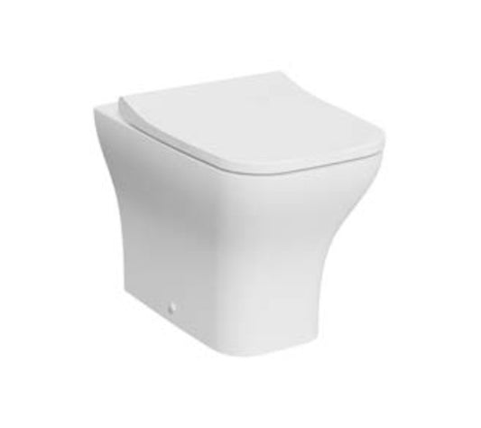 Kartell Eklipse Square Rimless Back to Wall Toilet