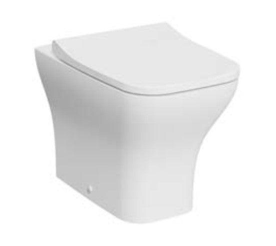 Kartell Eklipse Square Rimless Back to Wall Toilet