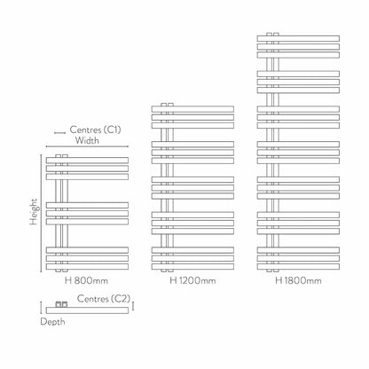 Scudo Elizabeth Designer Towel Radiator