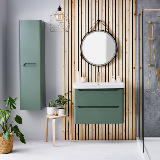 Scudo Ella Wall Drawer Vanity Unit and Basin