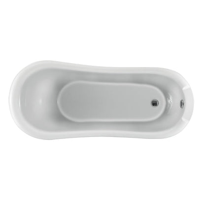 Trojan Eaton Twin Skin Slipper Roll Top Bath with Tap Ledg