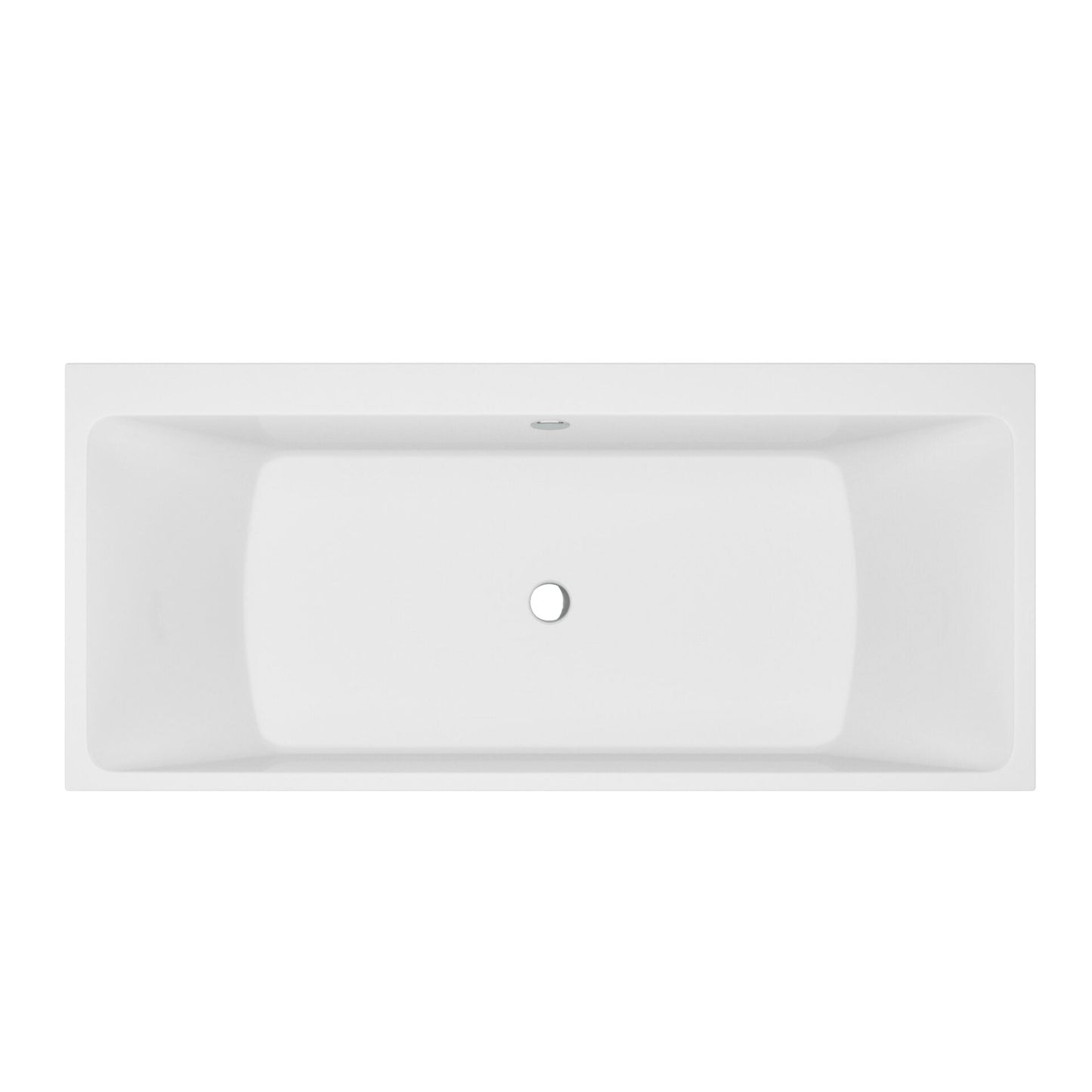 Trojan Elite Edge Double Ended Contemporary Thin Rim bath