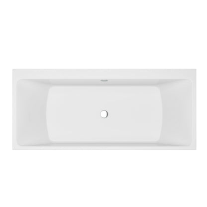 Trojan Elite Edge Double Ended Contemporary Thin Rim bath