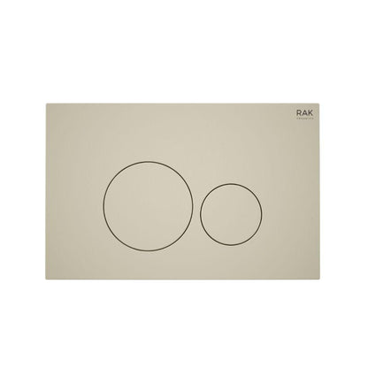 RAK-Ecofix Rectangular Plate With Round Flush Push Button