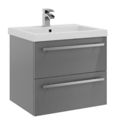 Kartell Purity 2 Drawer Wall Mounted Unit with Basin