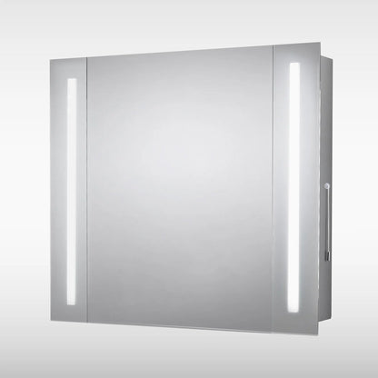 Sensio Aren LED storage Mirror Cabinet withy 2 Glass Shelves