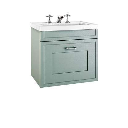 Imperial Fradley 540 x 600mm wall hung 1 drawer Basin vanity