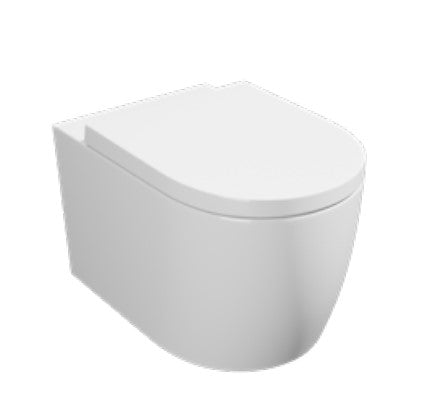 Kartell Genoa Round Rimless Wall Hung Toilet