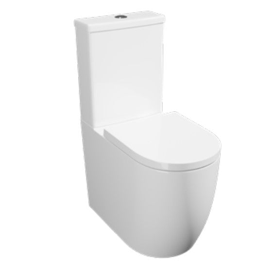 Kartell Genoa Round Comfort Height Rimless C/C Toilet