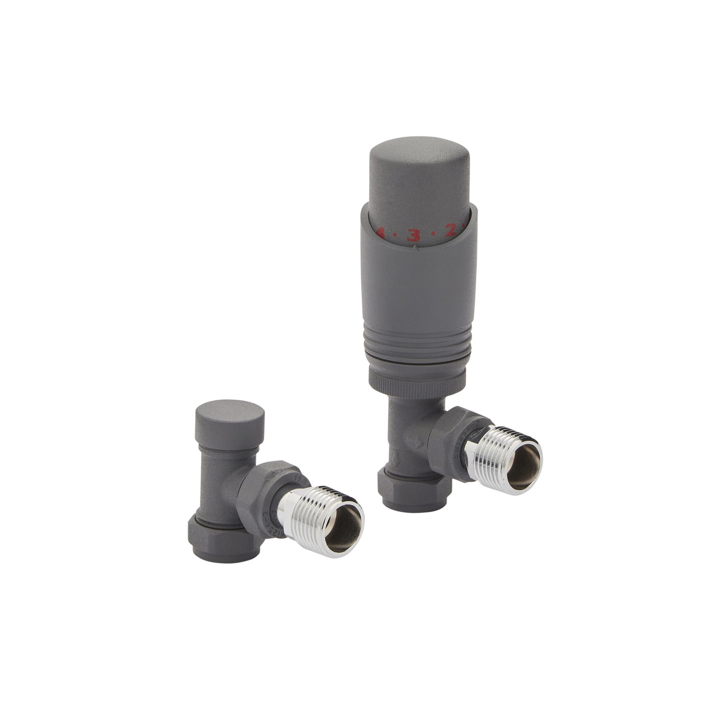 Kartell Design Twin Thermostatic Radiator Valve Pack