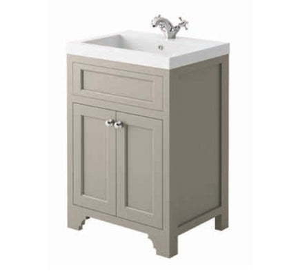 Harrogate Ripley 600mm Vanity Unit and Ceramic Basin