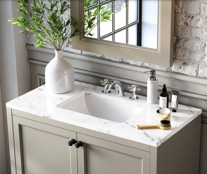 Harrogate Square 395 x 260mm Under Mount Vanity Basin