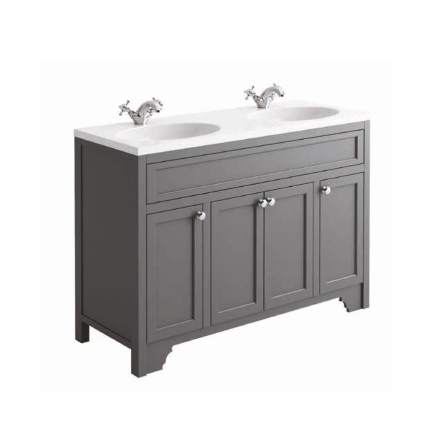 Harrogate Dutchy 1200mm Vanity Unit and worktop Bowl Basin