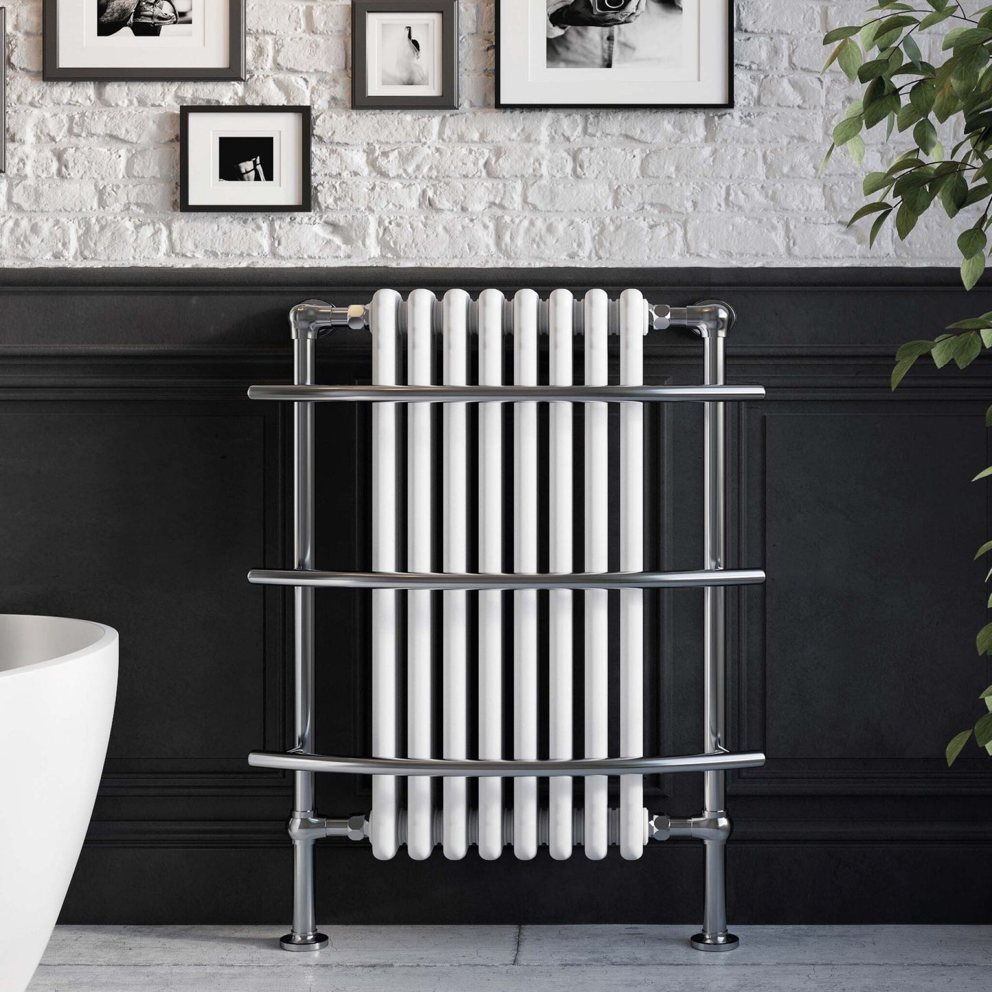 Scudo Huby 8 Column Traditional Towel Warmer