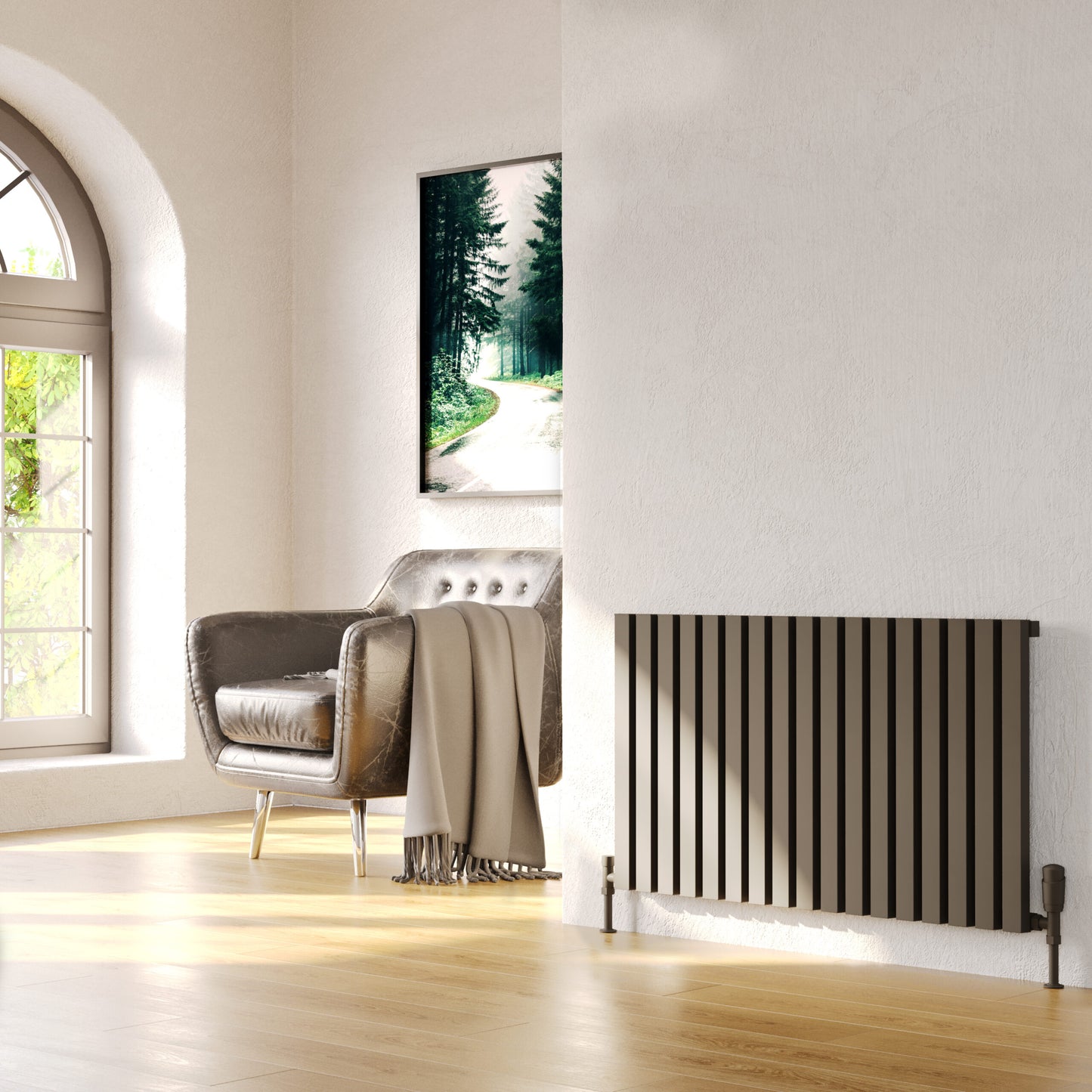 Kartell K-Rad Single Panel Hamilton Aluminium Radiators