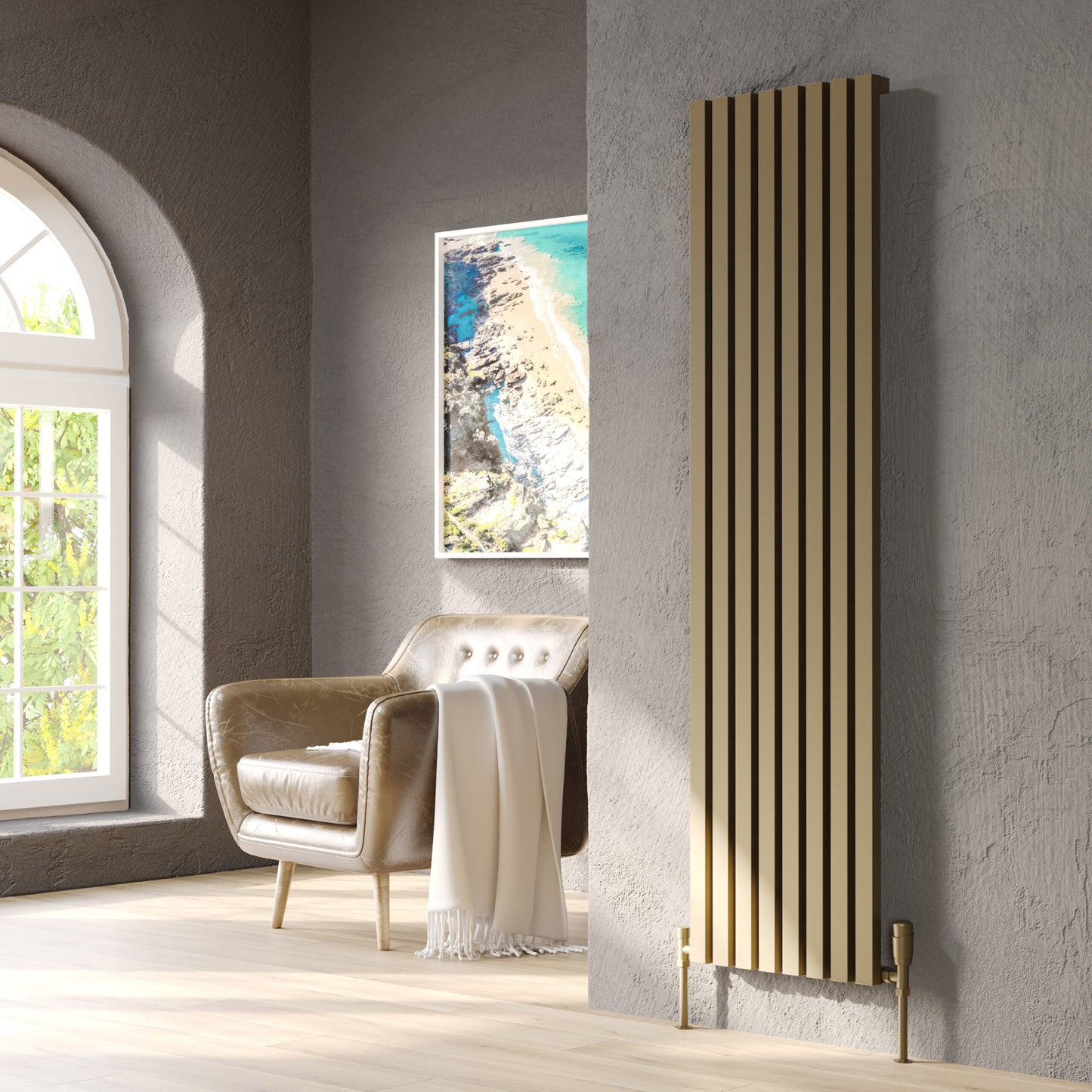 Kartell K-Rad Single Panel Hamilton Aluminium Radiators