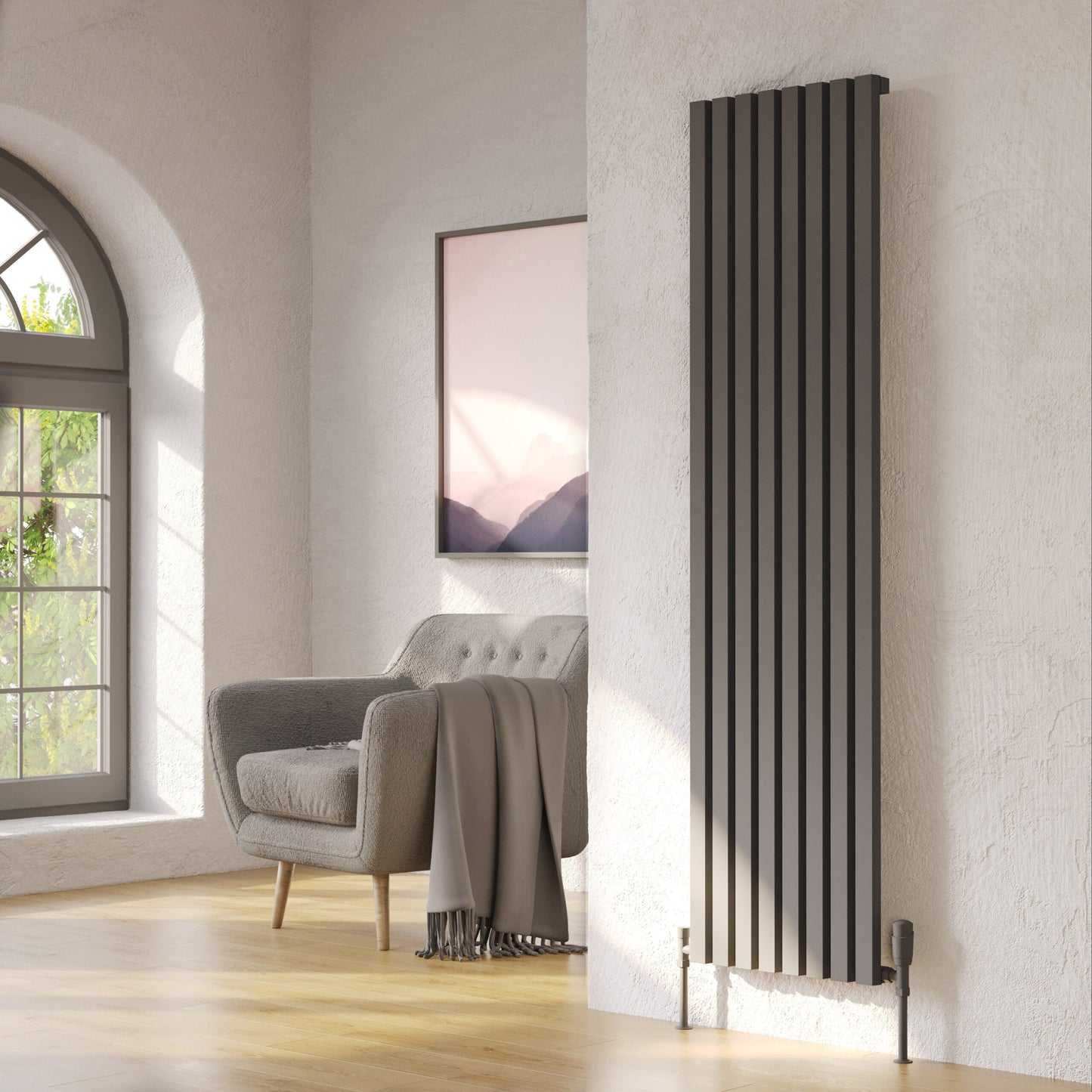 Kartell K-Rad Single Panel Hamilton Aluminium Radiators