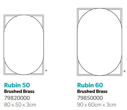 HiB Rubin Illuminated LED Mirror