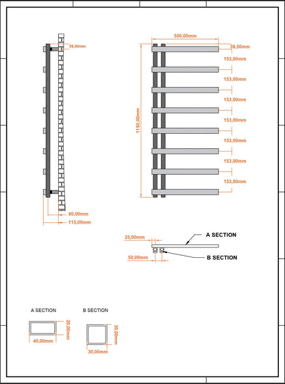 Scudo Irani Designer Towel Radiator