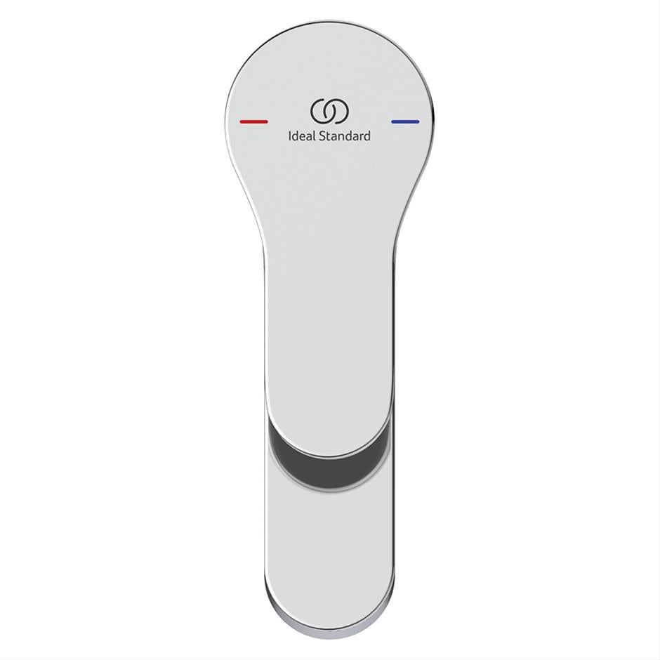 Ideal Standard Cerabase Bath Filler with Click Waste and Bluestart Technology