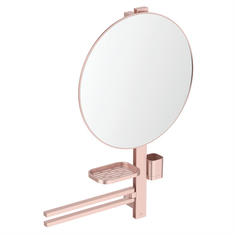 Ideal Standard ALU+ Beauty Bar with Round Mirror