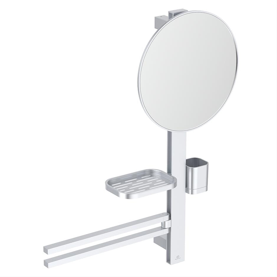 Ideal Standard ALU+ Beauty Bar with Round Mirror