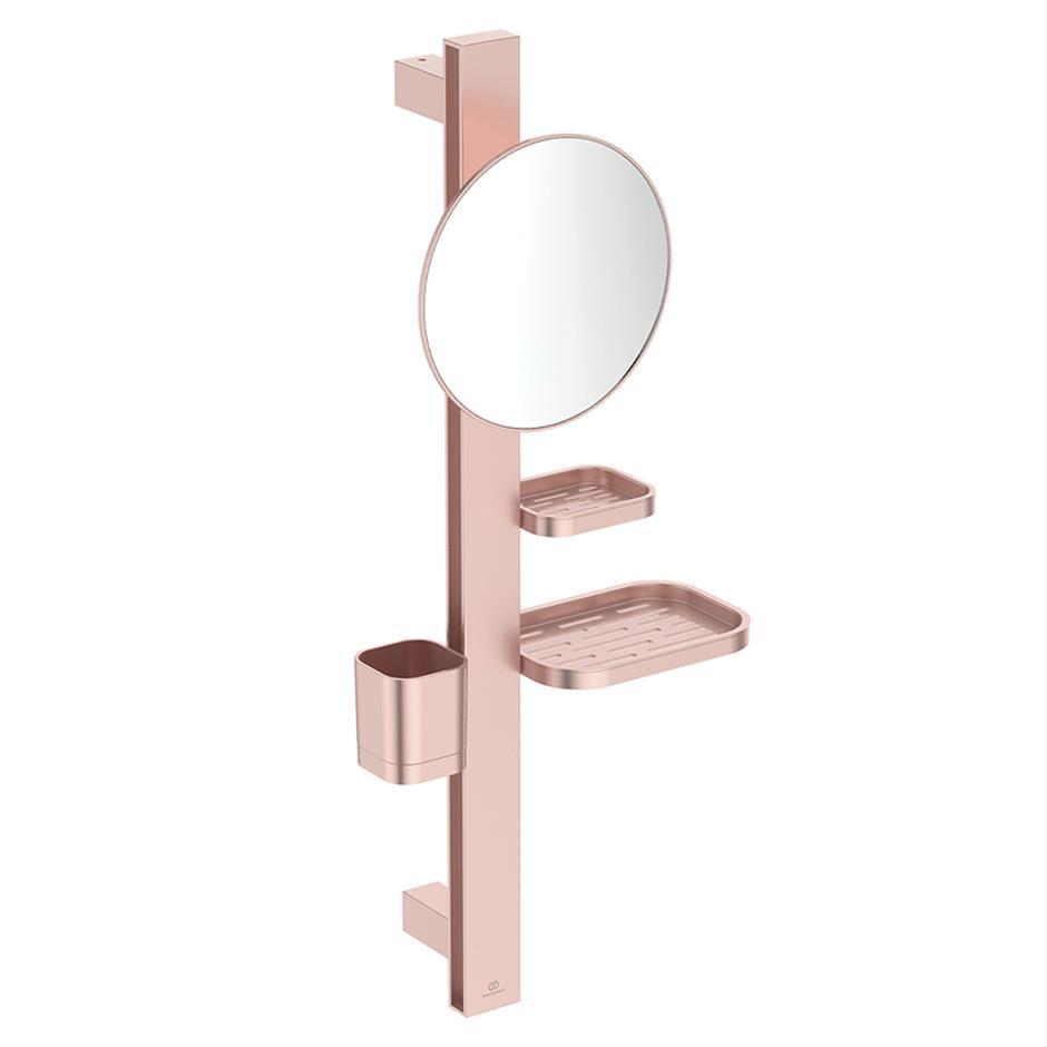 Ideal Standard ALU+ Beauty Bar with Round Mirror