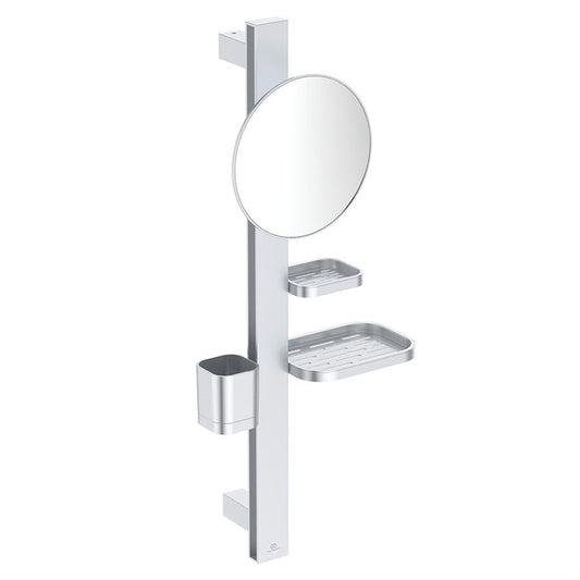 Ideal Standard ALU+ Beauty Bar with Round Mirror