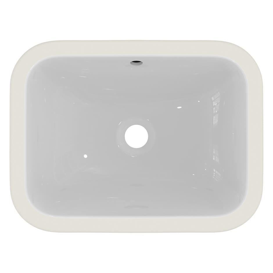 Ideal Standard Cube 50cm Under-Countertop Basin and Overflow NTH