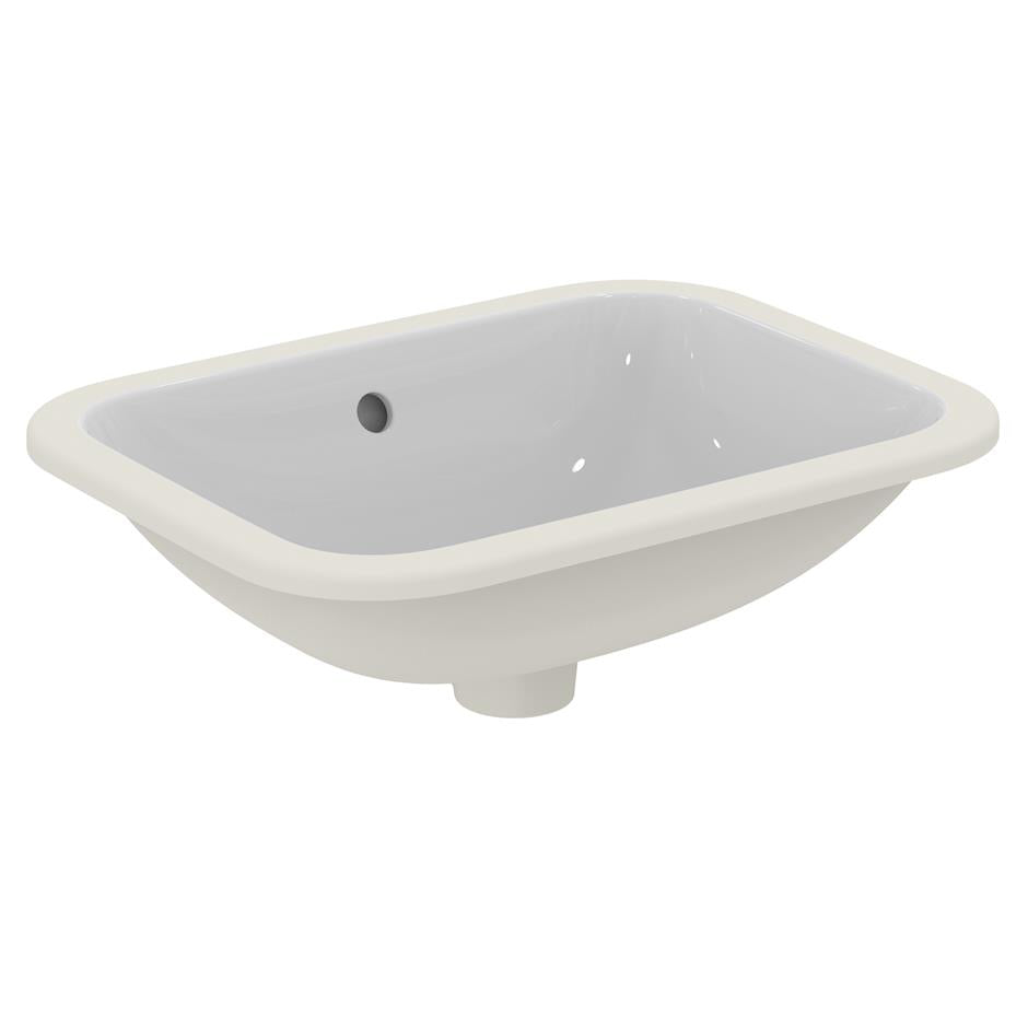 Ideal Standard Cube 50cm Under-Countertop Basin and Overflow NTH